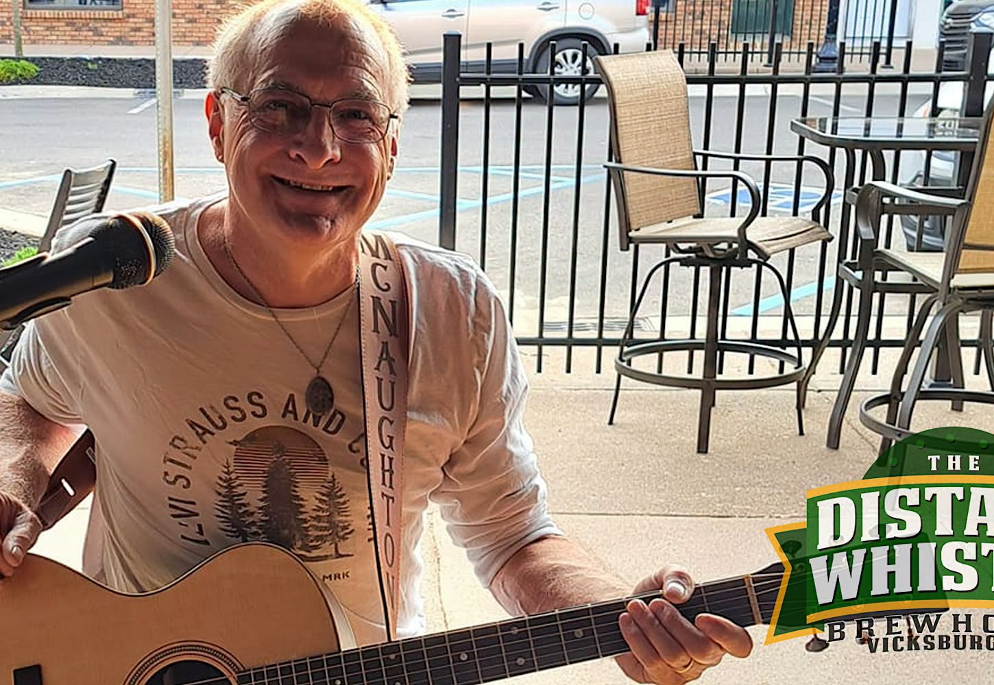 Mike McNaughton performing live at Distant Whistle Brewhouse